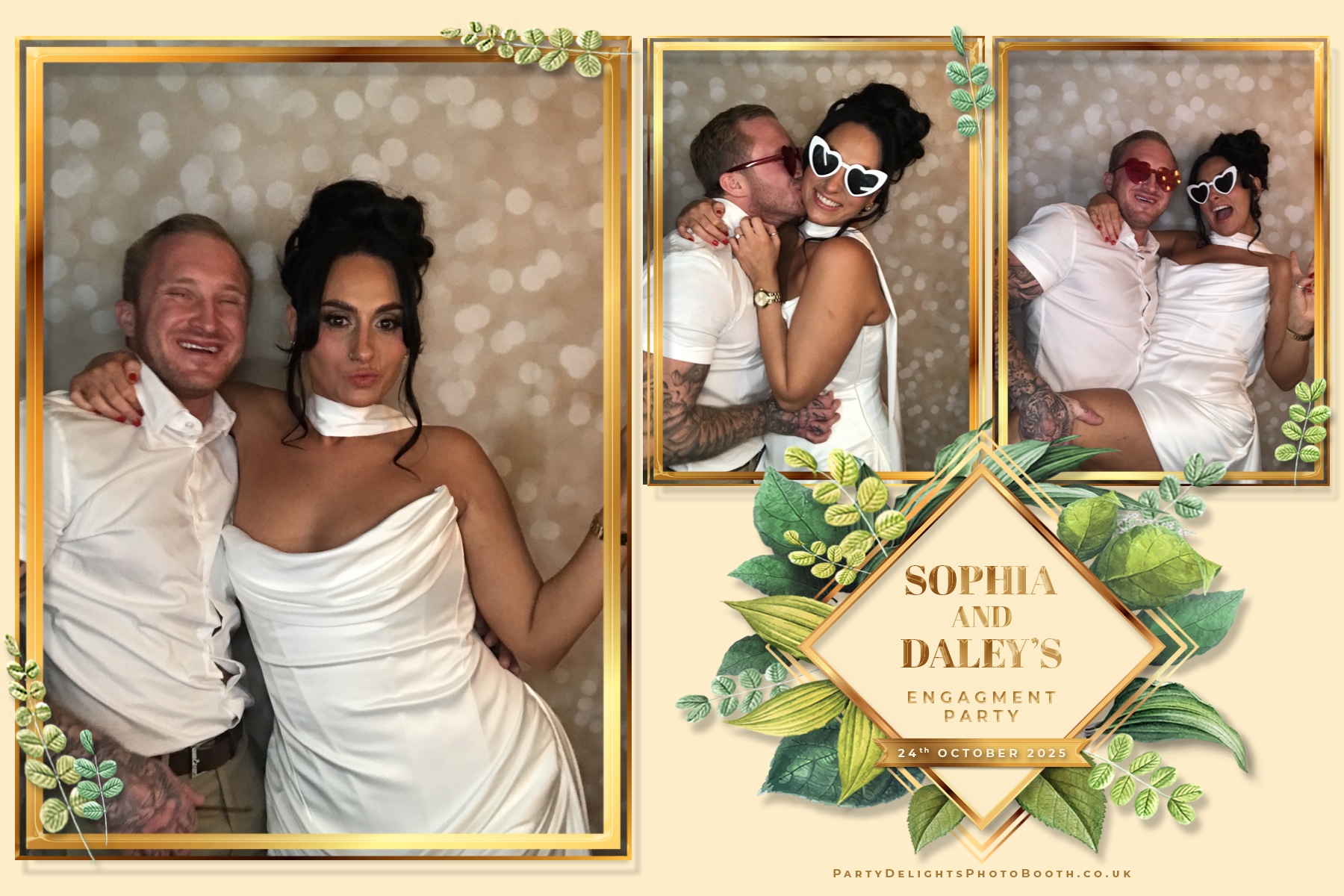 Sophia and Daley engagement party | View more photos from the event at gallery.partydelightsphotobooth.co.uk/u/PartyDelightsPhotoBooth/Sophia-and-Daley-engagement-party