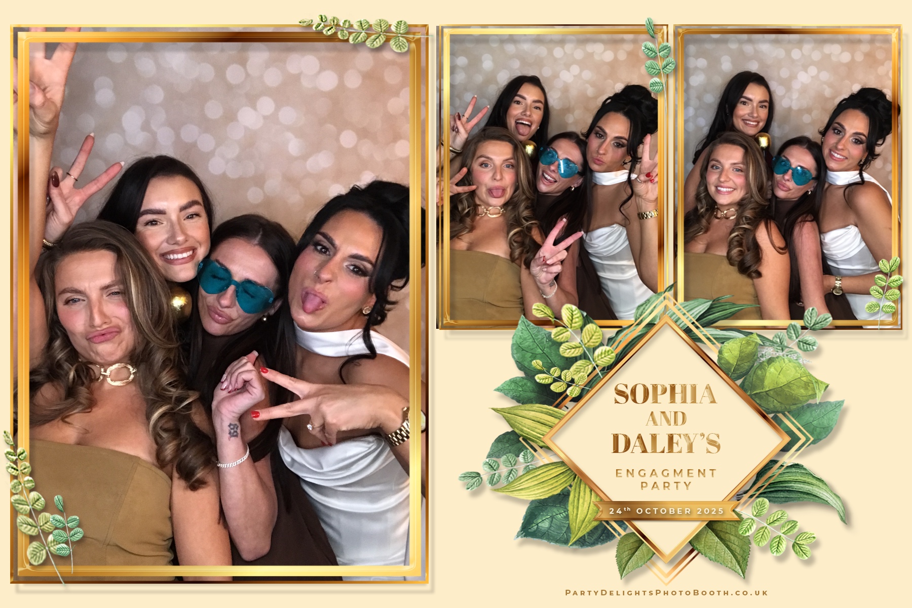 Sophia and Daley engagement party | View more photos from the event at gallery.partydelightsphotobooth.co.uk/u/PartyDelightsPhotoBooth/Sophia-and-Daley-engagement-party