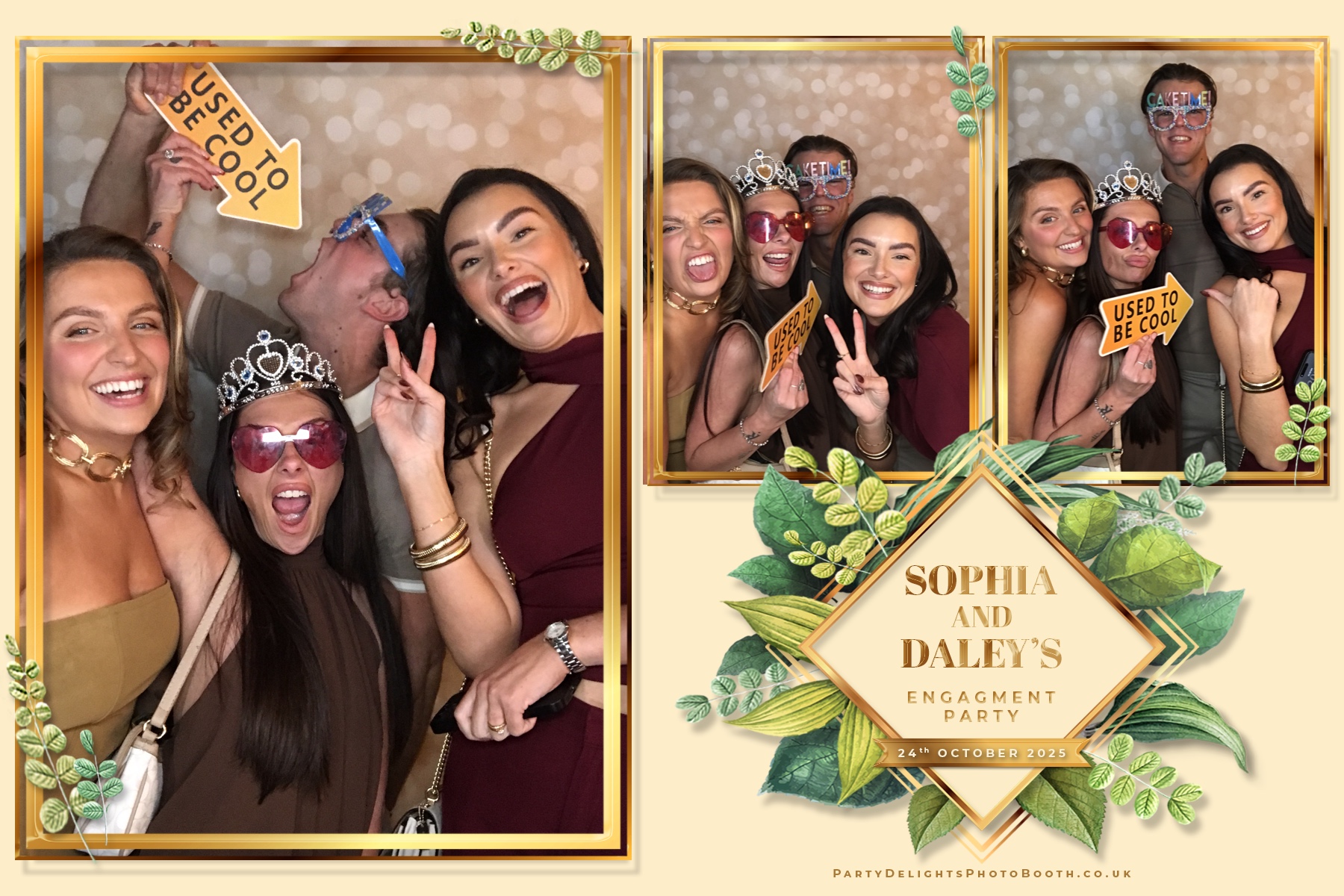 Sophia and Daley engagement party | View more photos from the event at gallery.partydelightsphotobooth.co.uk/u/PartyDelightsPhotoBooth/Sophia-and-Daley-engagement-party