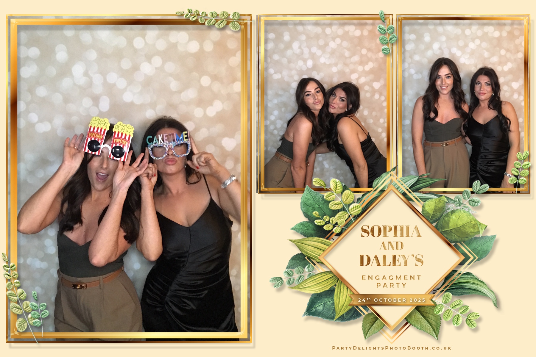 Sophia and Daley engagement party | View more photos from the event at gallery.partydelightsphotobooth.co.uk/u/PartyDelightsPhotoBooth/Sophia-and-Daley-engagement-party