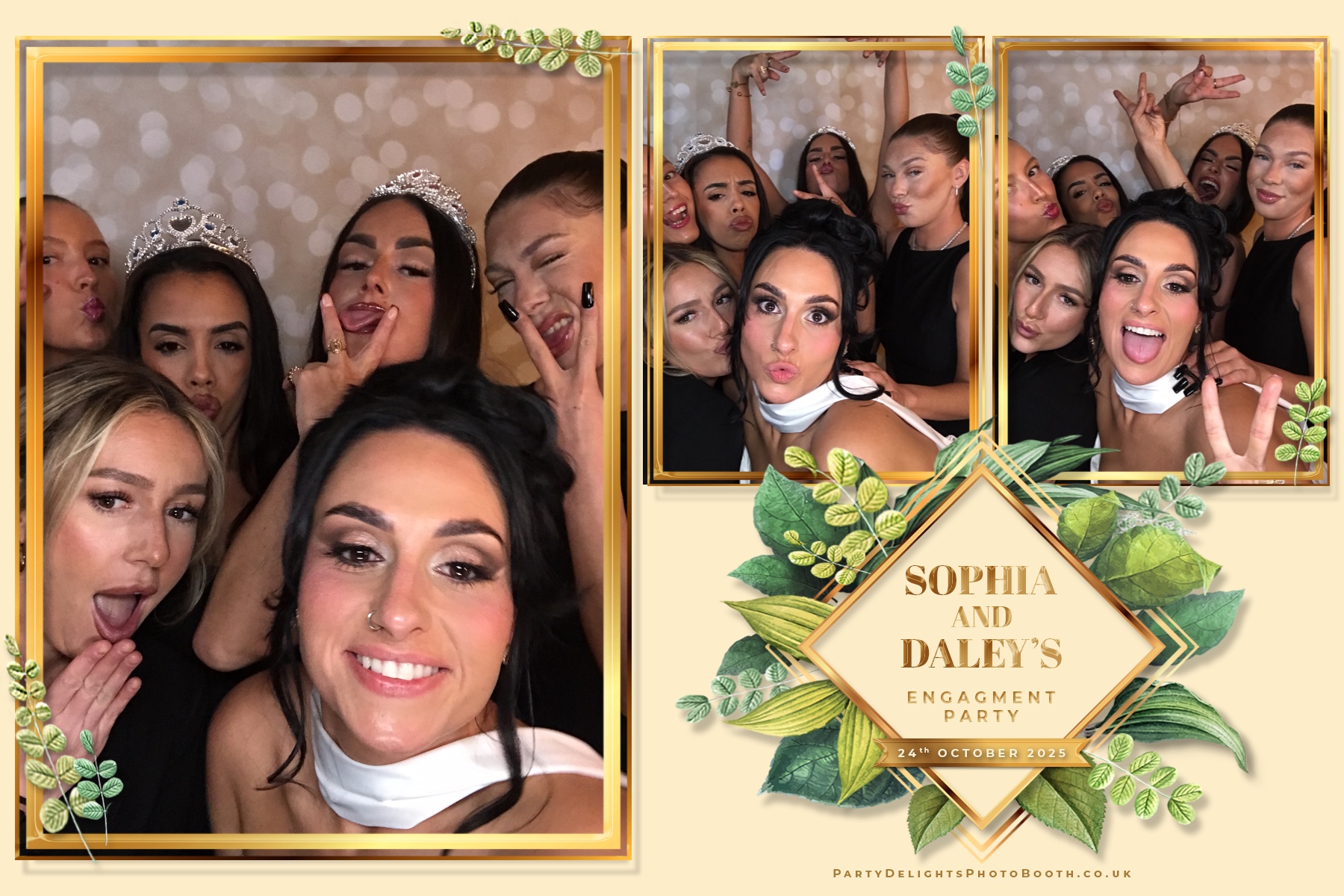 Sophia and Daley engagement party | View more photos from the event at gallery.partydelightsphotobooth.co.uk/u/PartyDelightsPhotoBooth/Sophia-and-Daley-engagement-party