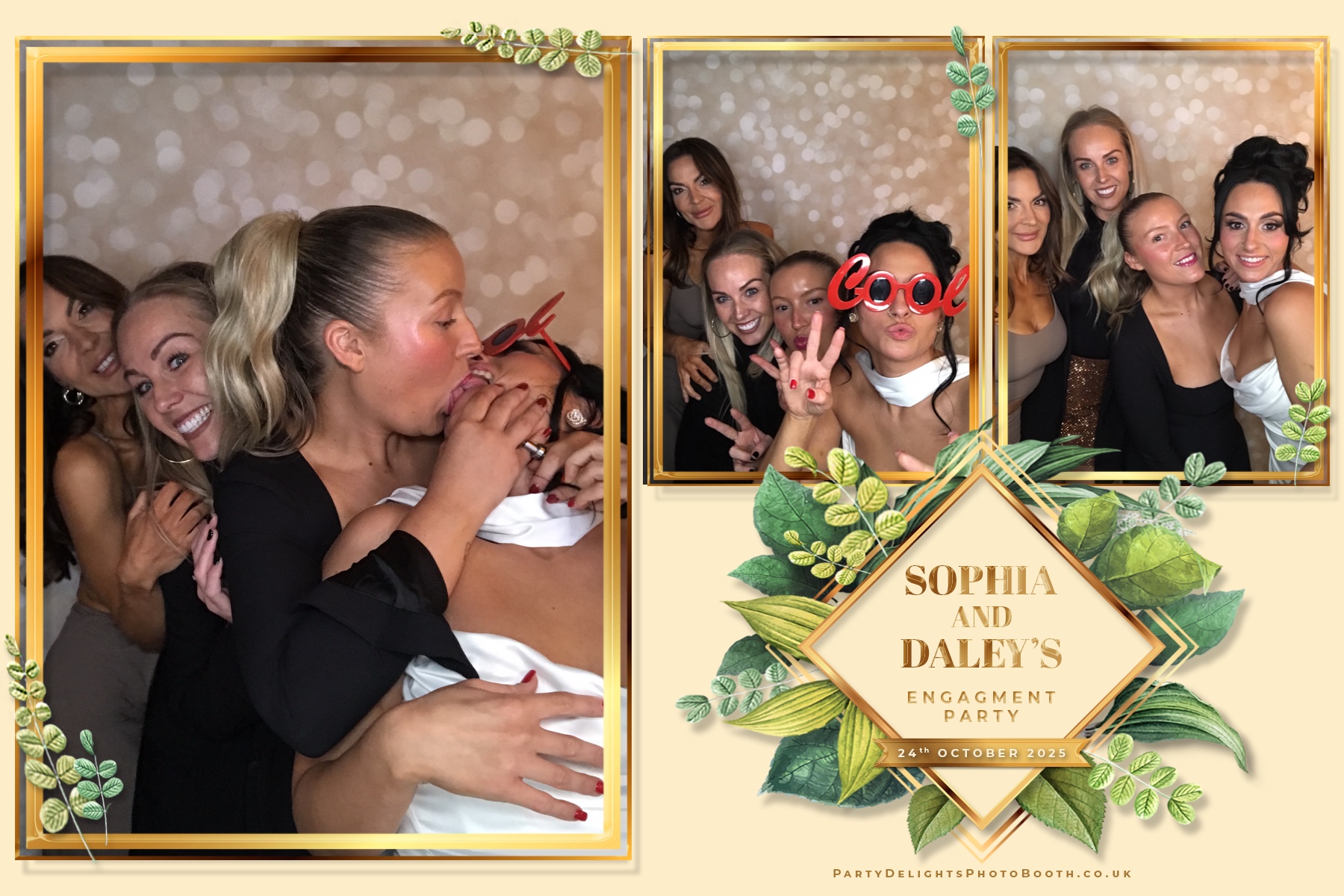 Sophia and Daley engagement party | View more photos from the event at gallery.partydelightsphotobooth.co.uk/u/PartyDelightsPhotoBooth/Sophia-and-Daley-engagement-party