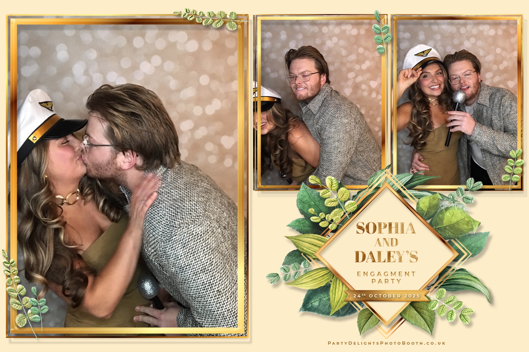 Sophia and Daley engagement party | View more photos from the event at gallery.partydelightsphotobooth.co.uk/u/PartyDelightsPhotoBooth/Sophia-and-Daley-engagement-party