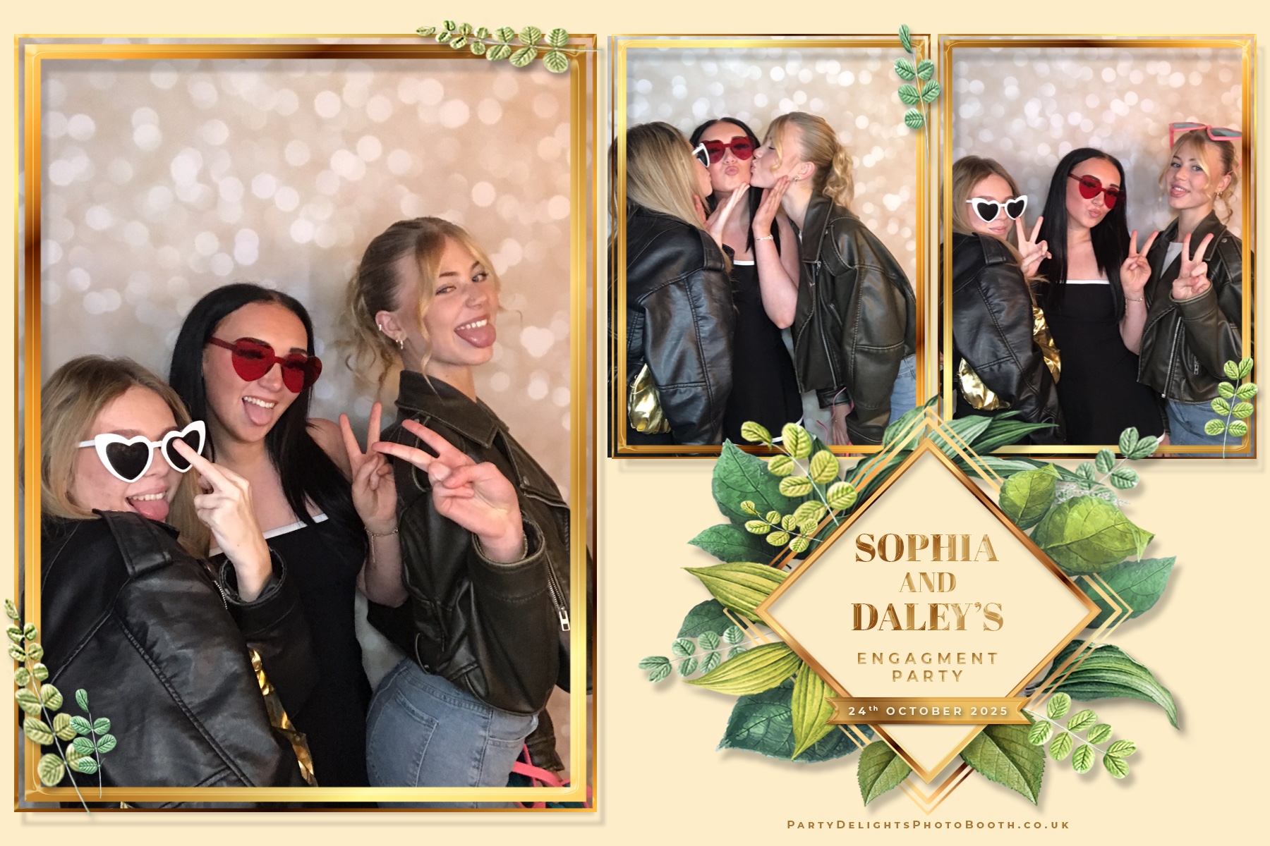Sophia and Daley engagement party | View more photos from the event at gallery.partydelightsphotobooth.co.uk/u/PartyDelightsPhotoBooth/Sophia-and-Daley-engagement-party