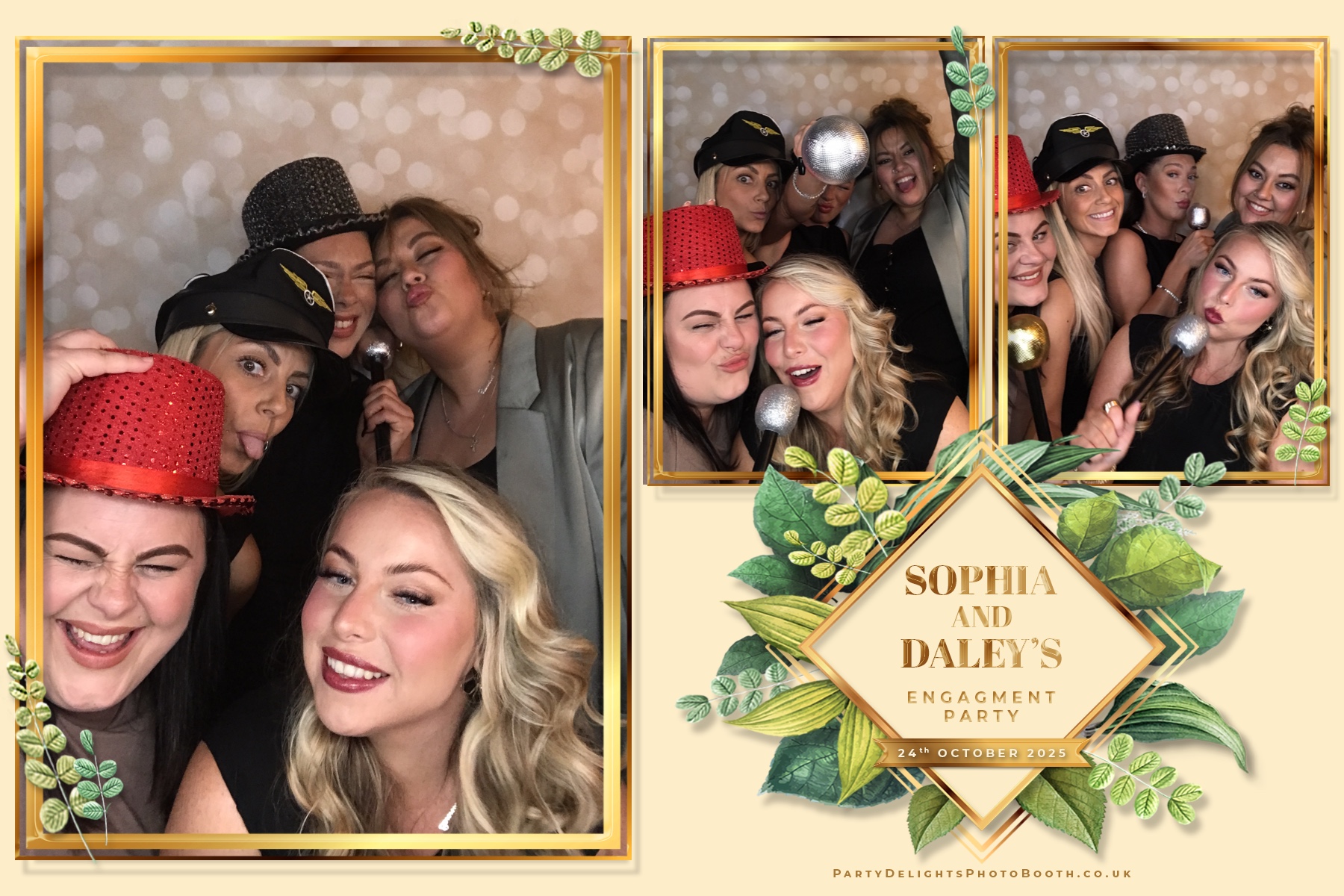Sophia and Daley engagement party | View more photos from the event at gallery.partydelightsphotobooth.co.uk/u/PartyDelightsPhotoBooth/Sophia-and-Daley-engagement-party