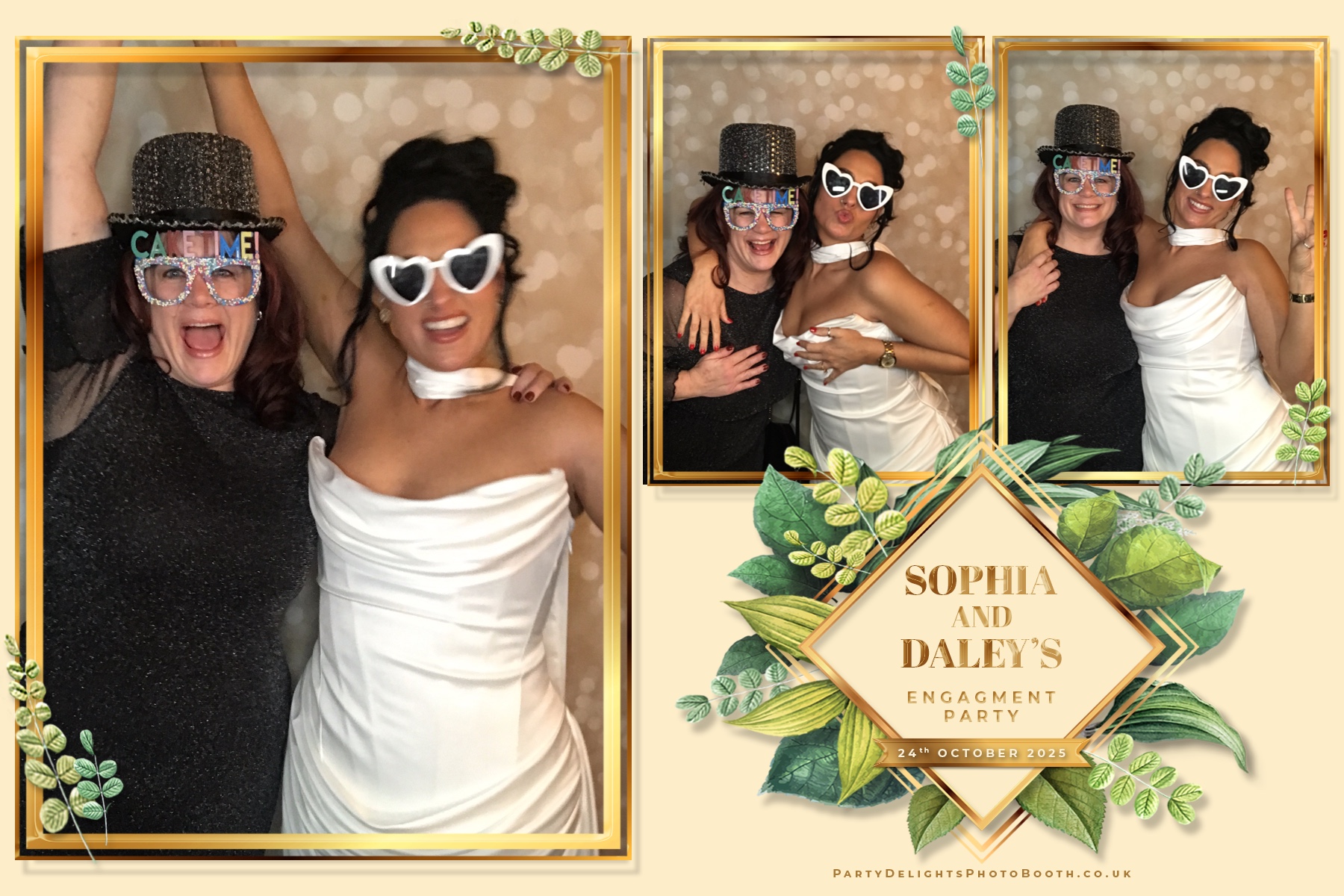 Sophia and Daley engagement party | View more photos from the event at gallery.partydelightsphotobooth.co.uk/u/PartyDelightsPhotoBooth/Sophia-and-Daley-engagement-party
