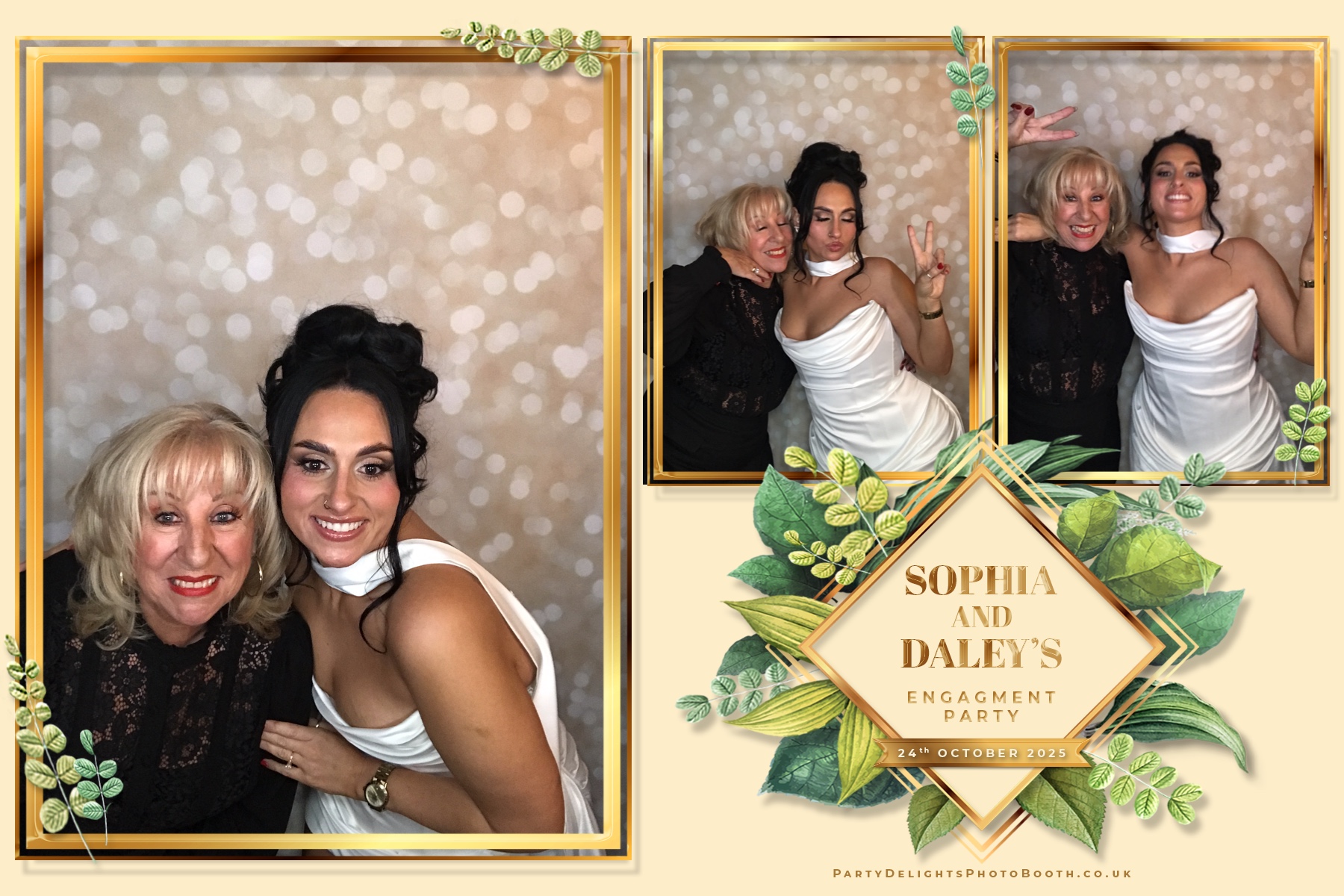 Sophia and Daley engagement party | View more photos from the event at gallery.partydelightsphotobooth.co.uk/u/PartyDelightsPhotoBooth/Sophia-and-Daley-engagement-party