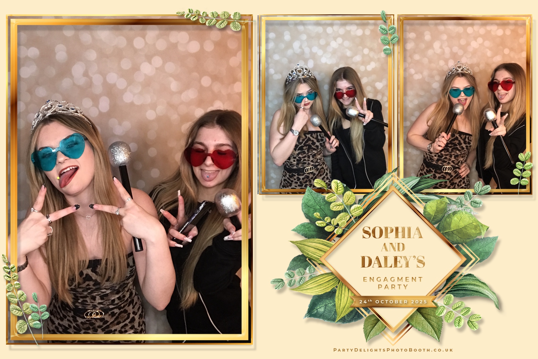 Sophia and Daley engagement party | View more photos from the event at gallery.partydelightsphotobooth.co.uk/u/PartyDelightsPhotoBooth/Sophia-and-Daley-engagement-party