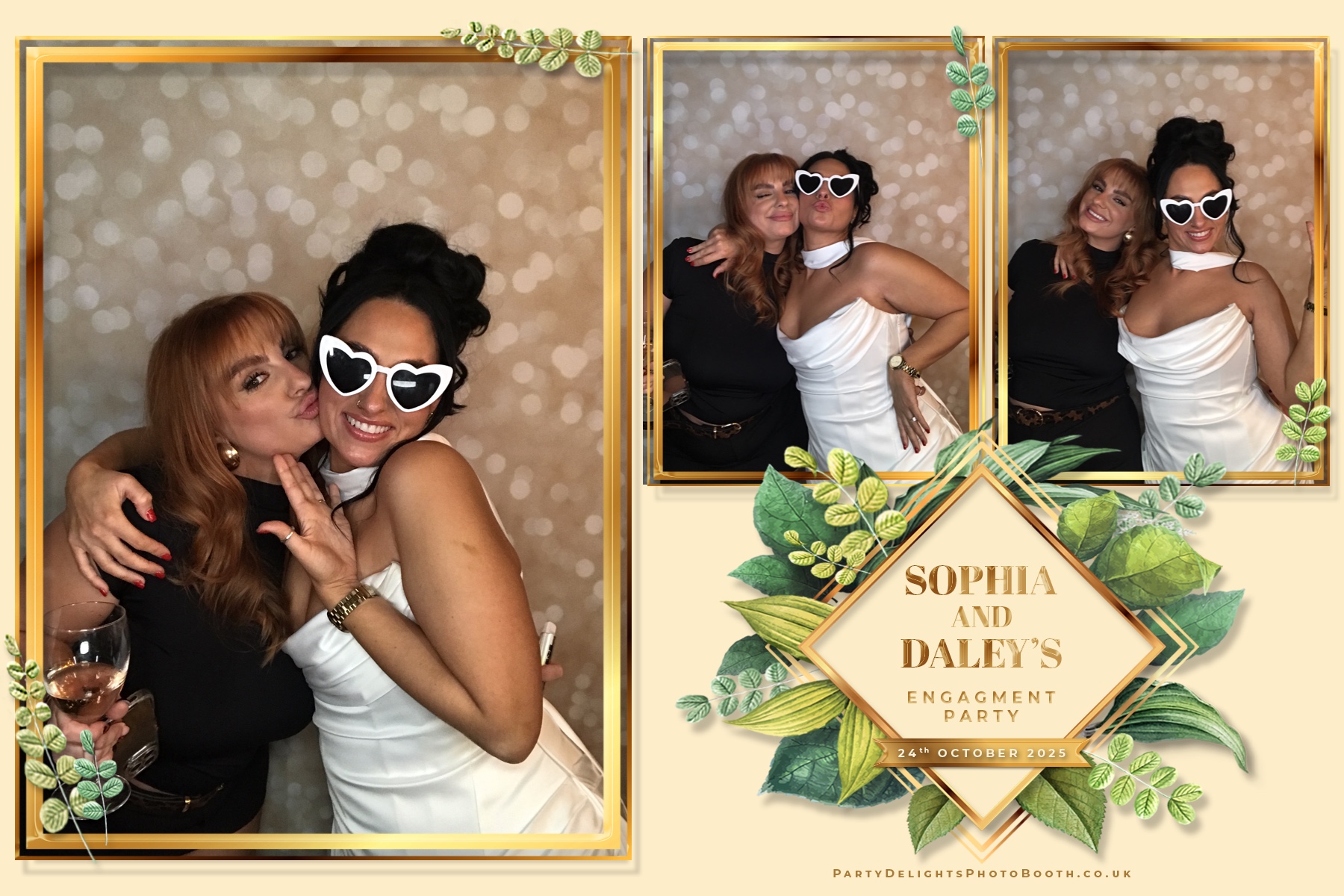 Sophia and Daley engagement party | View more photos from the event at gallery.partydelightsphotobooth.co.uk/u/PartyDelightsPhotoBooth/Sophia-and-Daley-engagement-party