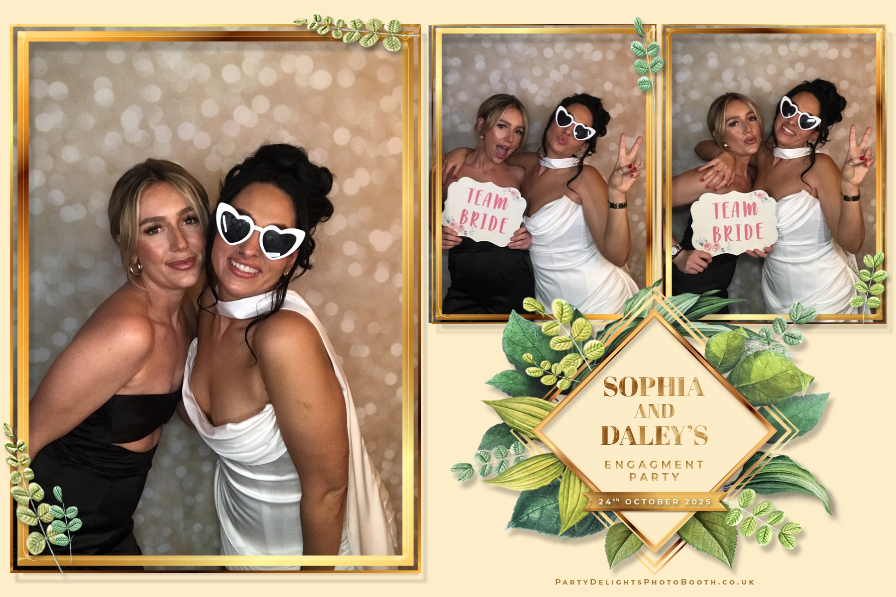 Sophia and Daley engagement party | View more photos from the event at gallery.partydelightsphotobooth.co.uk/u/PartyDelightsPhotoBooth/Sophia-and-Daley-engagement-party