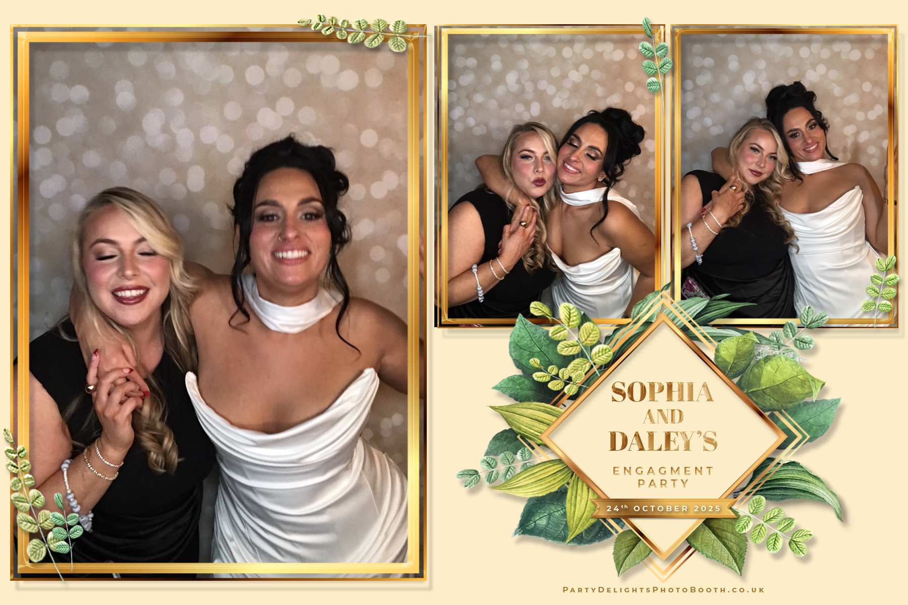 Sophia and Daley engagement party | View more photos from the event at gallery.partydelightsphotobooth.co.uk/u/PartyDelightsPhotoBooth/Sophia-and-Daley-engagement-party