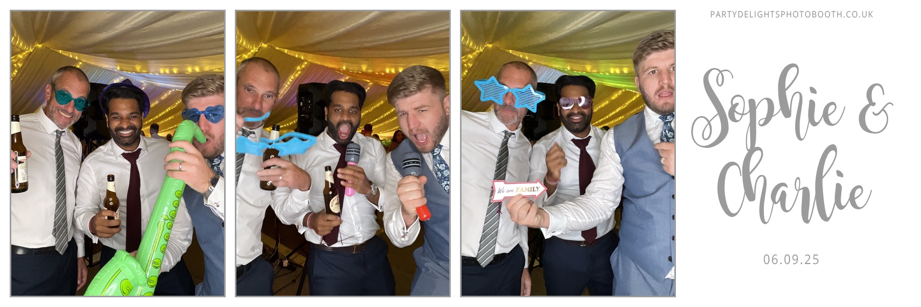 Sophie and Charlie's wedding | View more photos from the event at gallery.partydelightsphotobooth.co.uk/u/PartyDelightsPhotoBooth/Sophie-and-Charlies-wedding