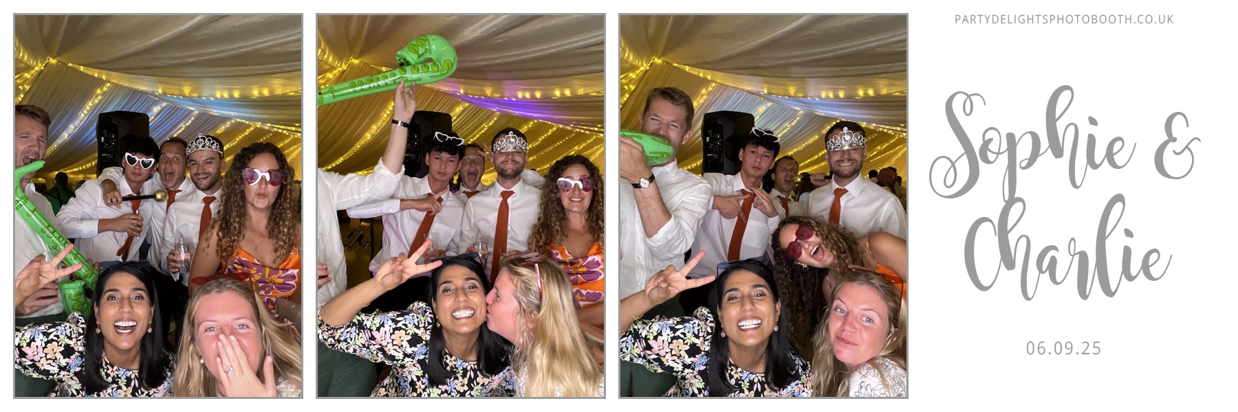 Sophie and Charlie's wedding | View more photos from the event at gallery.partydelightsphotobooth.co.uk/u/PartyDelightsPhotoBooth/Sophie-and-Charlies-wedding