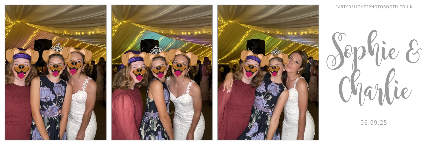 Sophie and Charlie's wedding | View more photos from the event at gallery.partydelightsphotobooth.co.uk/u/PartyDelightsPhotoBooth/Sophie-and-Charlies-wedding