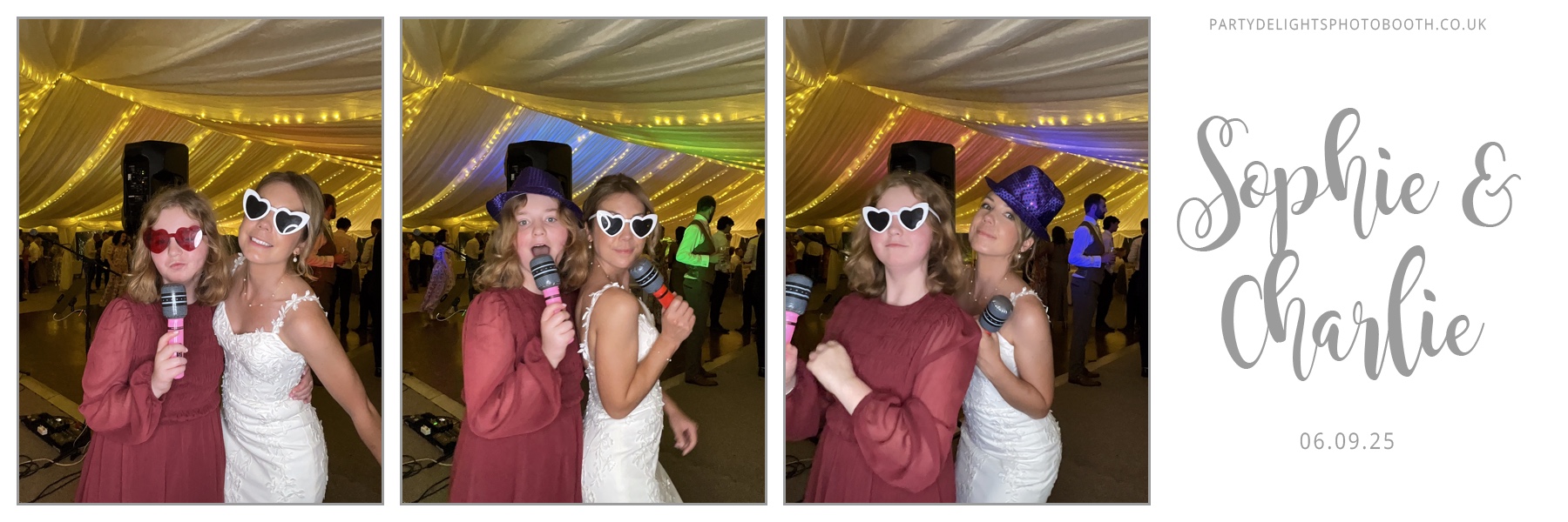 Sophie and Charlie's wedding | View more photos from the event at gallery.partydelightsphotobooth.co.uk/u/PartyDelightsPhotoBooth/Sophie-and-Charlies-wedding