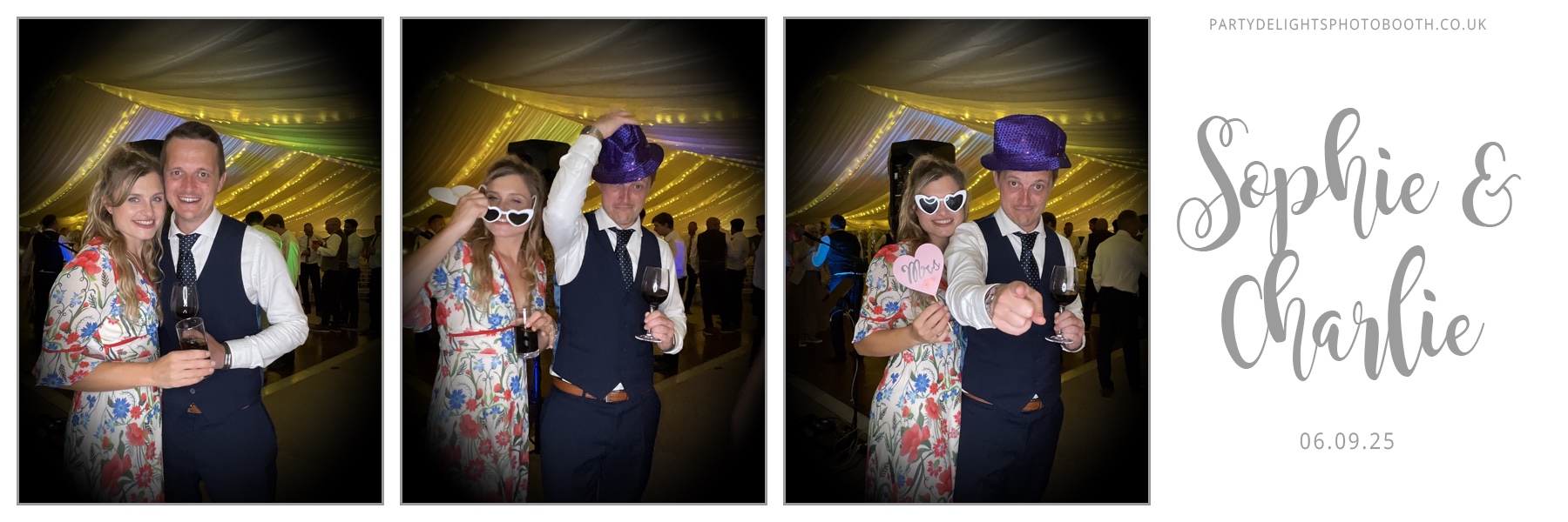 Sophie and Charlie's wedding | View more photos from the event at gallery.partydelightsphotobooth.co.uk/u/PartyDelightsPhotoBooth/Sophie-and-Charlies-wedding