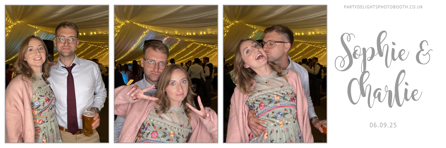 Sophie and Charlie's wedding | View more photos from the event at gallery.partydelightsphotobooth.co.uk/u/PartyDelightsPhotoBooth/Sophie-and-Charlies-wedding