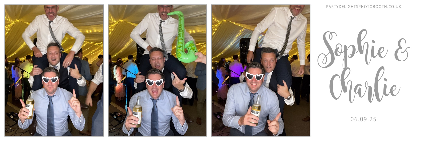 Sophie and Charlie's wedding | View more photos from the event at gallery.partydelightsphotobooth.co.uk/u/PartyDelightsPhotoBooth/Sophie-and-Charlies-wedding