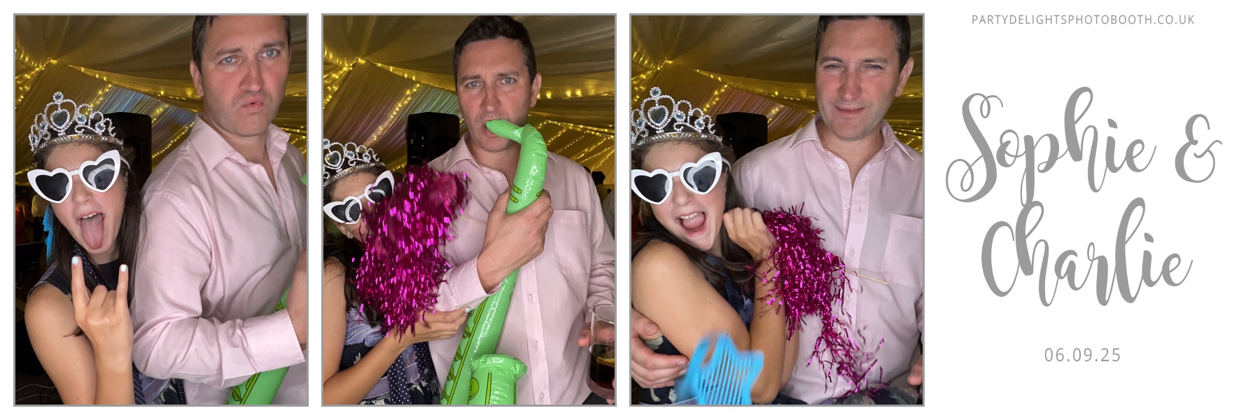 Sophie and Charlie's wedding | View more photos from the event at gallery.partydelightsphotobooth.co.uk/u/PartyDelightsPhotoBooth/Sophie-and-Charlies-wedding