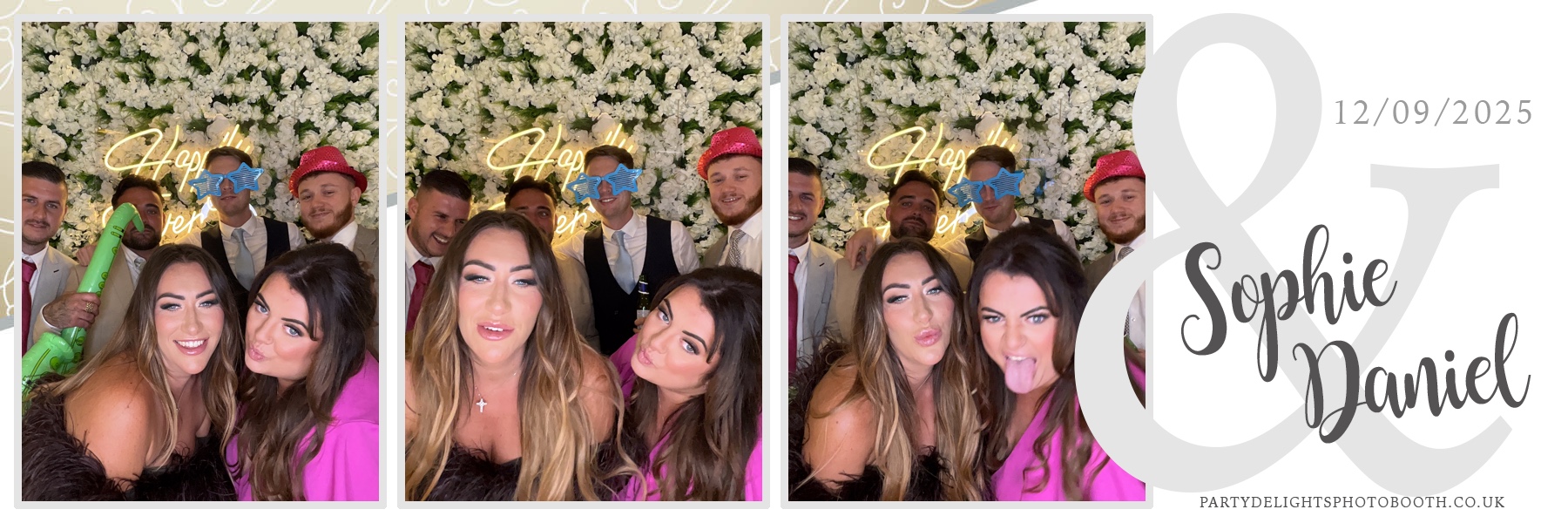 Sophie and Daniel’s wedding | View more photos from the event at gallery.partydelightsphotobooth.co.uk/u/PartyDelightsPhotoBooth/Sophie-and-Daniel’s-wedding