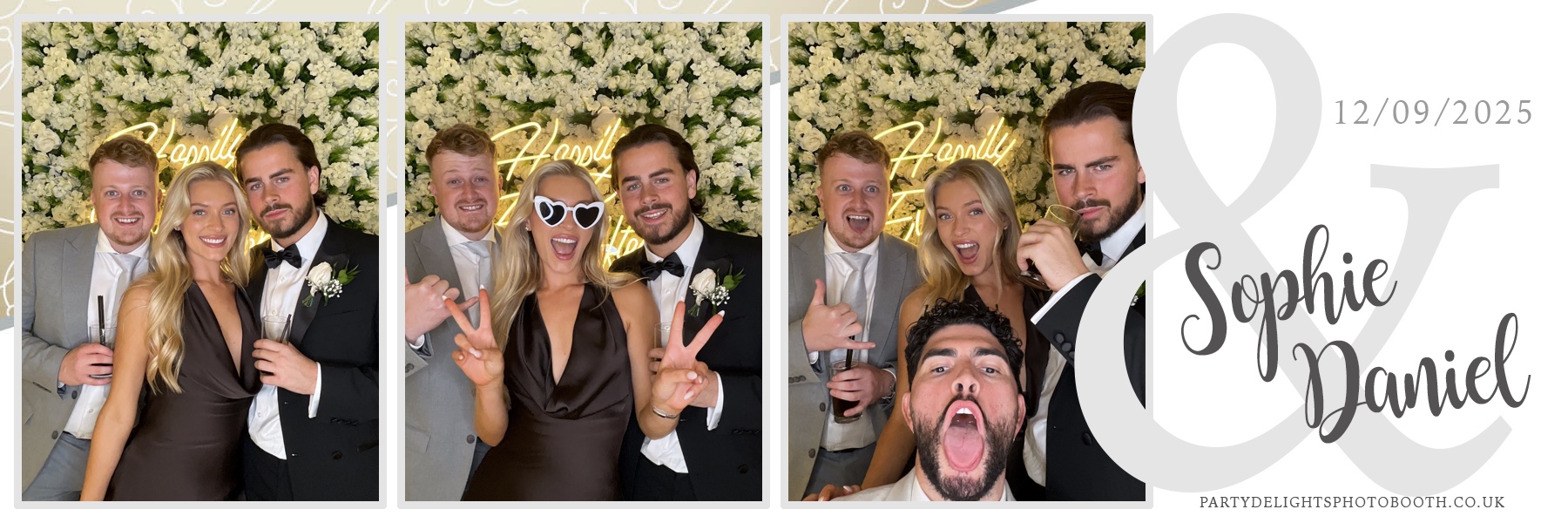 Sophie and Daniel’s wedding | View more photos from the event at gallery.partydelightsphotobooth.co.uk/u/PartyDelightsPhotoBooth/Sophie-and-Daniel’s-wedding