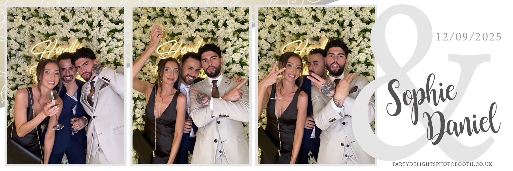 Sophie and Daniel’s wedding | View more photos from the event at gallery.partydelightsphotobooth.co.uk/u/PartyDelightsPhotoBooth/Sophie-and-Daniel’s-wedding