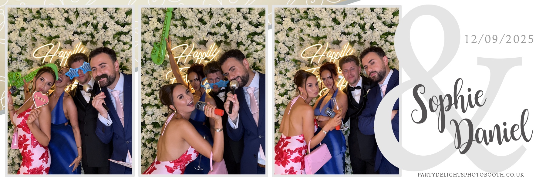 Sophie and Daniel’s wedding | View more photos from the event at gallery.partydelightsphotobooth.co.uk/u/PartyDelightsPhotoBooth/Sophie-and-Daniel’s-wedding