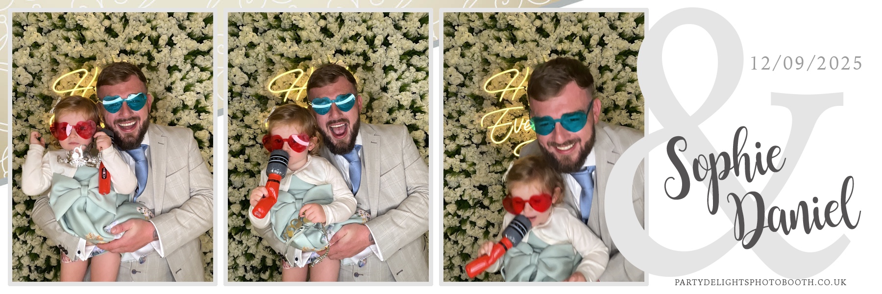 Sophie and Daniel’s wedding | View more photos from the event at gallery.partydelightsphotobooth.co.uk/u/PartyDelightsPhotoBooth/Sophie-and-Daniel’s-wedding