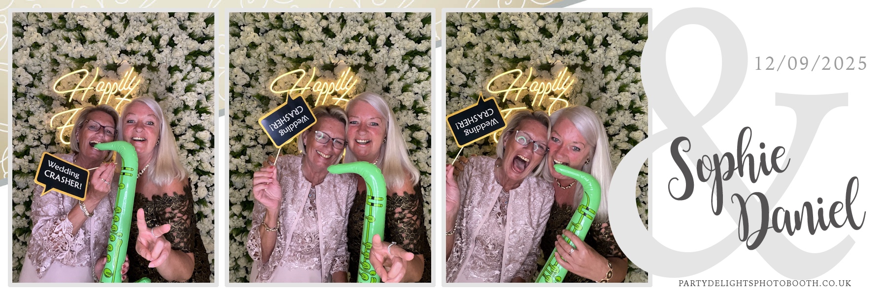 Sophie and Daniel’s wedding | View more photos from the event at gallery.partydelightsphotobooth.co.uk/u/PartyDelightsPhotoBooth/Sophie-and-Daniel’s-wedding