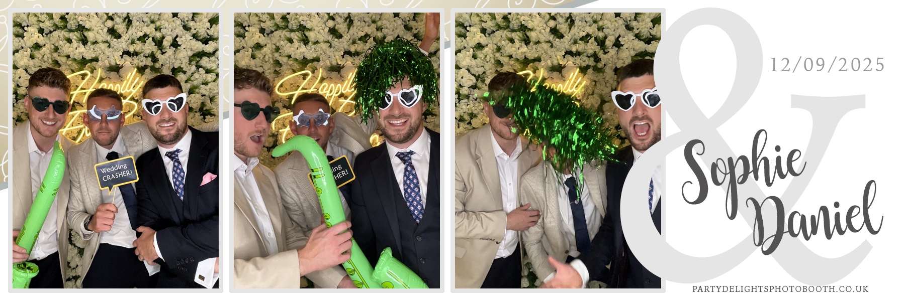 Sophie and Daniel’s wedding | View more photos from the event at gallery.partydelightsphotobooth.co.uk/u/PartyDelightsPhotoBooth/Sophie-and-Daniel’s-wedding