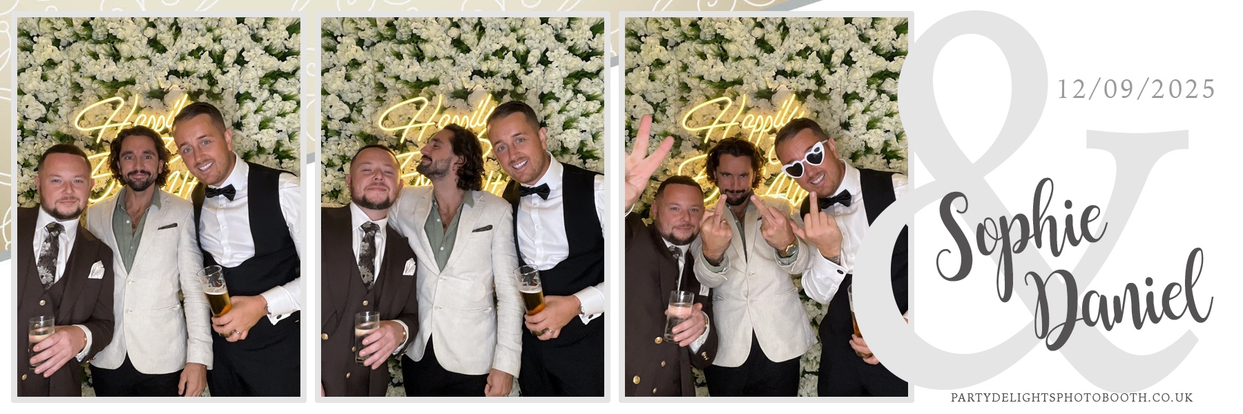 Sophie and Daniel’s wedding | View more photos from the event at gallery.partydelightsphotobooth.co.uk/u/PartyDelightsPhotoBooth/Sophie-and-Daniel’s-wedding
