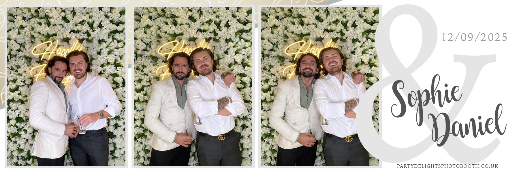 Sophie and Daniel’s wedding | View more photos from the event at gallery.partydelightsphotobooth.co.uk/u/PartyDelightsPhotoBooth/Sophie-and-Daniel’s-wedding