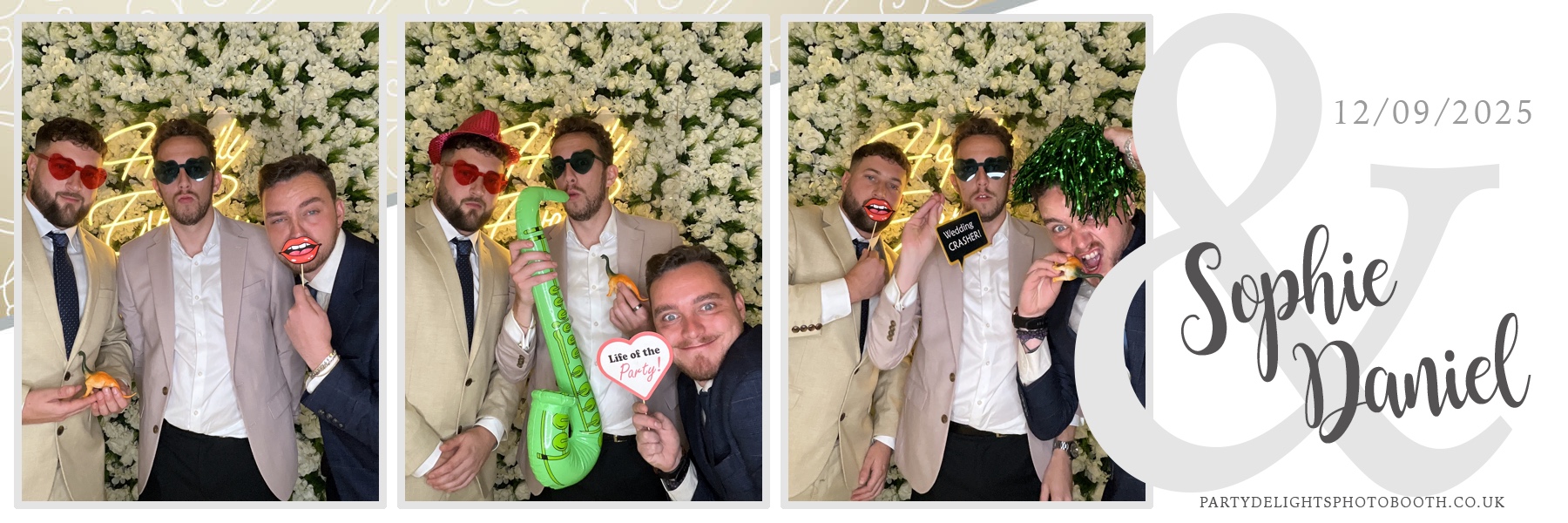 Sophie and Daniel’s wedding | View more photos from the event at gallery.partydelightsphotobooth.co.uk/u/PartyDelightsPhotoBooth/Sophie-and-Daniel’s-wedding