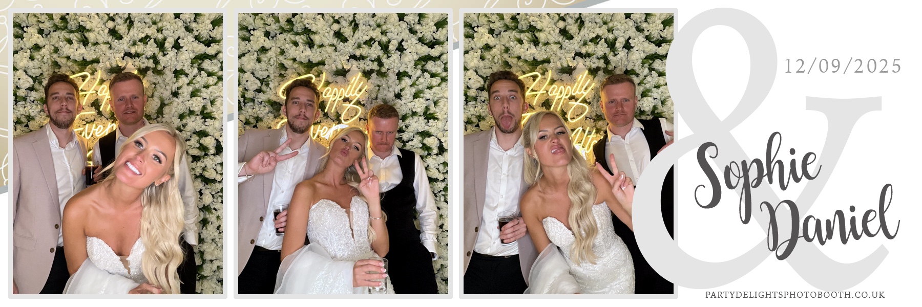 Sophie and Daniel’s wedding | View more photos from the event at gallery.partydelightsphotobooth.co.uk/u/PartyDelightsPhotoBooth/Sophie-and-Daniel’s-wedding
