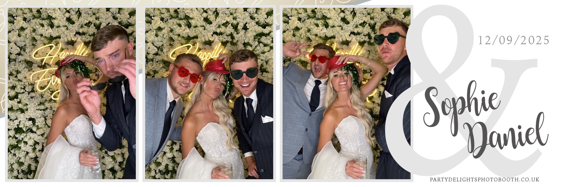 Sophie and Daniel’s wedding | View more photos from the event at gallery.partydelightsphotobooth.co.uk/u/PartyDelightsPhotoBooth/Sophie-and-Daniel’s-wedding