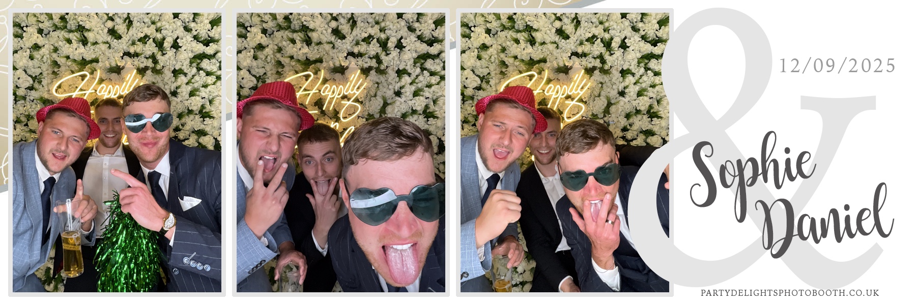 Sophie and Daniel’s wedding | View more photos from the event at gallery.partydelightsphotobooth.co.uk/u/PartyDelightsPhotoBooth/Sophie-and-Daniel’s-wedding
