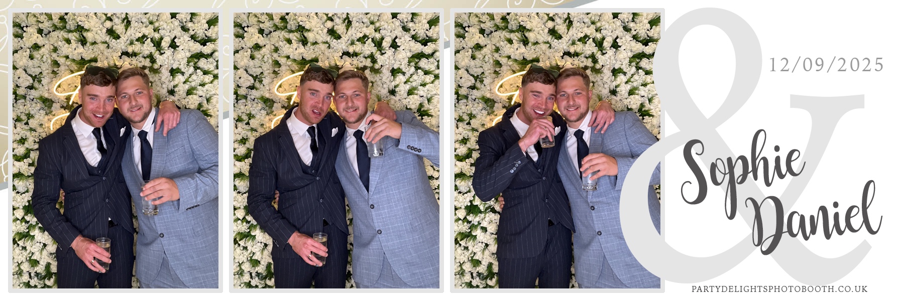 Sophie and Daniel’s wedding | View more photos from the event at gallery.partydelightsphotobooth.co.uk/u/PartyDelightsPhotoBooth/Sophie-and-Daniel’s-wedding