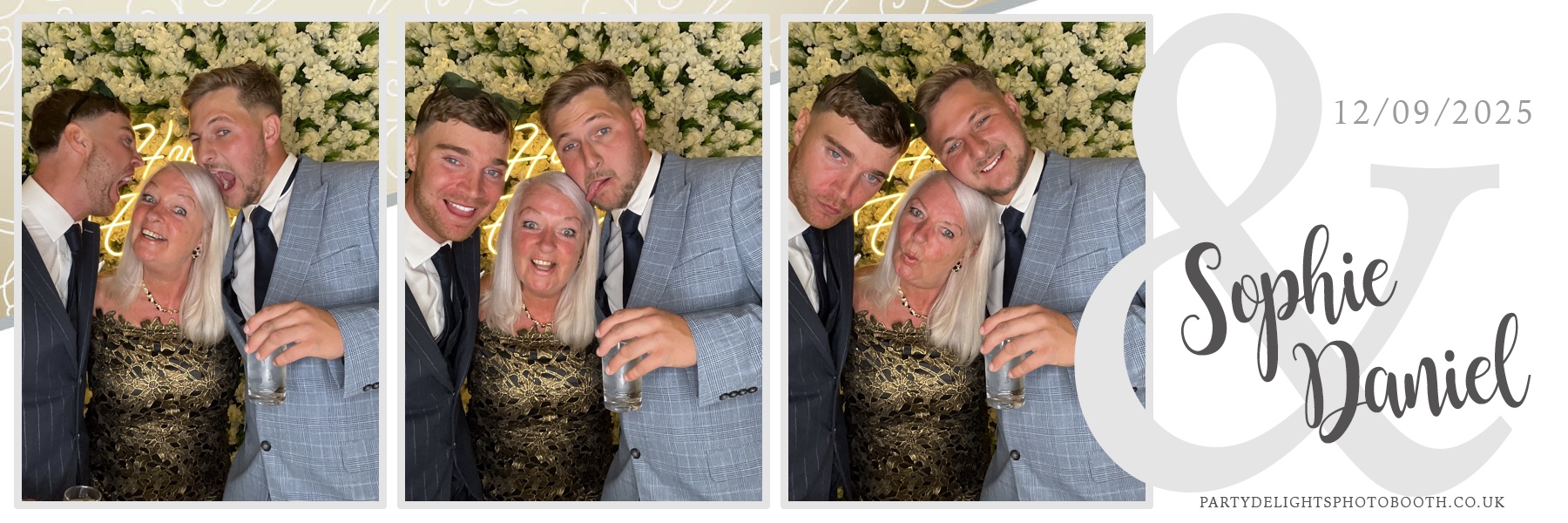 Sophie and Daniel’s wedding | View more photos from the event at gallery.partydelightsphotobooth.co.uk/u/PartyDelightsPhotoBooth/Sophie-and-Daniel’s-wedding