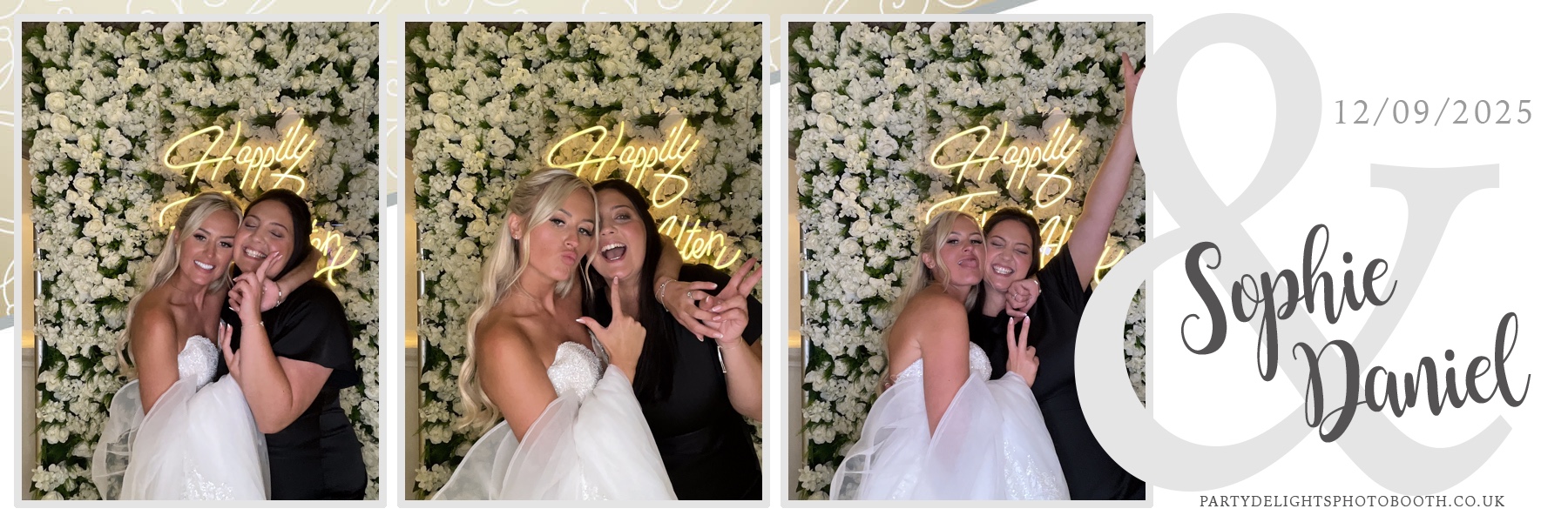 Sophie and Daniel’s wedding | View more photos from the event at gallery.partydelightsphotobooth.co.uk/u/PartyDelightsPhotoBooth/Sophie-and-Daniel’s-wedding