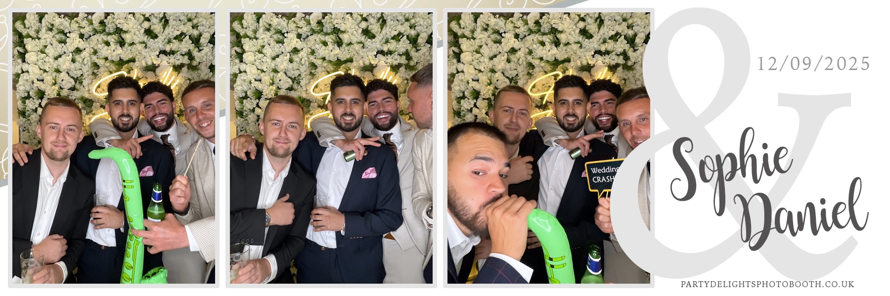 Sophie and Daniel’s wedding | View more photos from the event at gallery.partydelightsphotobooth.co.uk/u/PartyDelightsPhotoBooth/Sophie-and-Daniel’s-wedding
