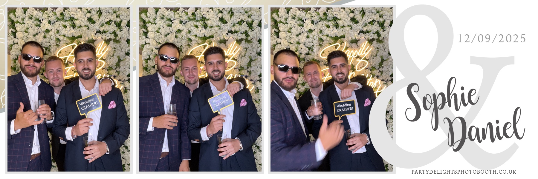 Sophie and Daniel’s wedding | View more photos from the event at gallery.partydelightsphotobooth.co.uk/u/PartyDelightsPhotoBooth/Sophie-and-Daniel’s-wedding
