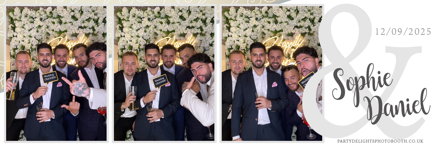 Sophie and Daniel’s wedding | View more photos from the event at gallery.partydelightsphotobooth.co.uk/u/PartyDelightsPhotoBooth/Sophie-and-Daniel’s-wedding