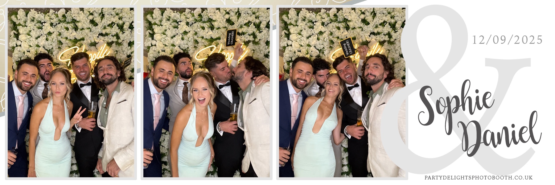 Sophie and Daniel’s wedding | View more photos from the event at gallery.partydelightsphotobooth.co.uk/u/PartyDelightsPhotoBooth/Sophie-and-Daniel’s-wedding