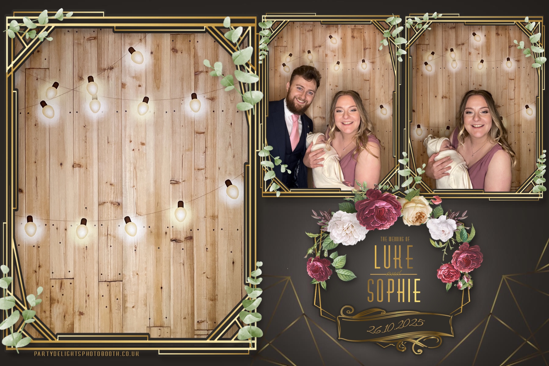 Sophie and Luke’s Wedding | View more photos from the event at gallery.partydelightsphotobooth.co.uk/u/PartyDelightsPhotoBooth/Sophie-and-Luke’s-Wedding