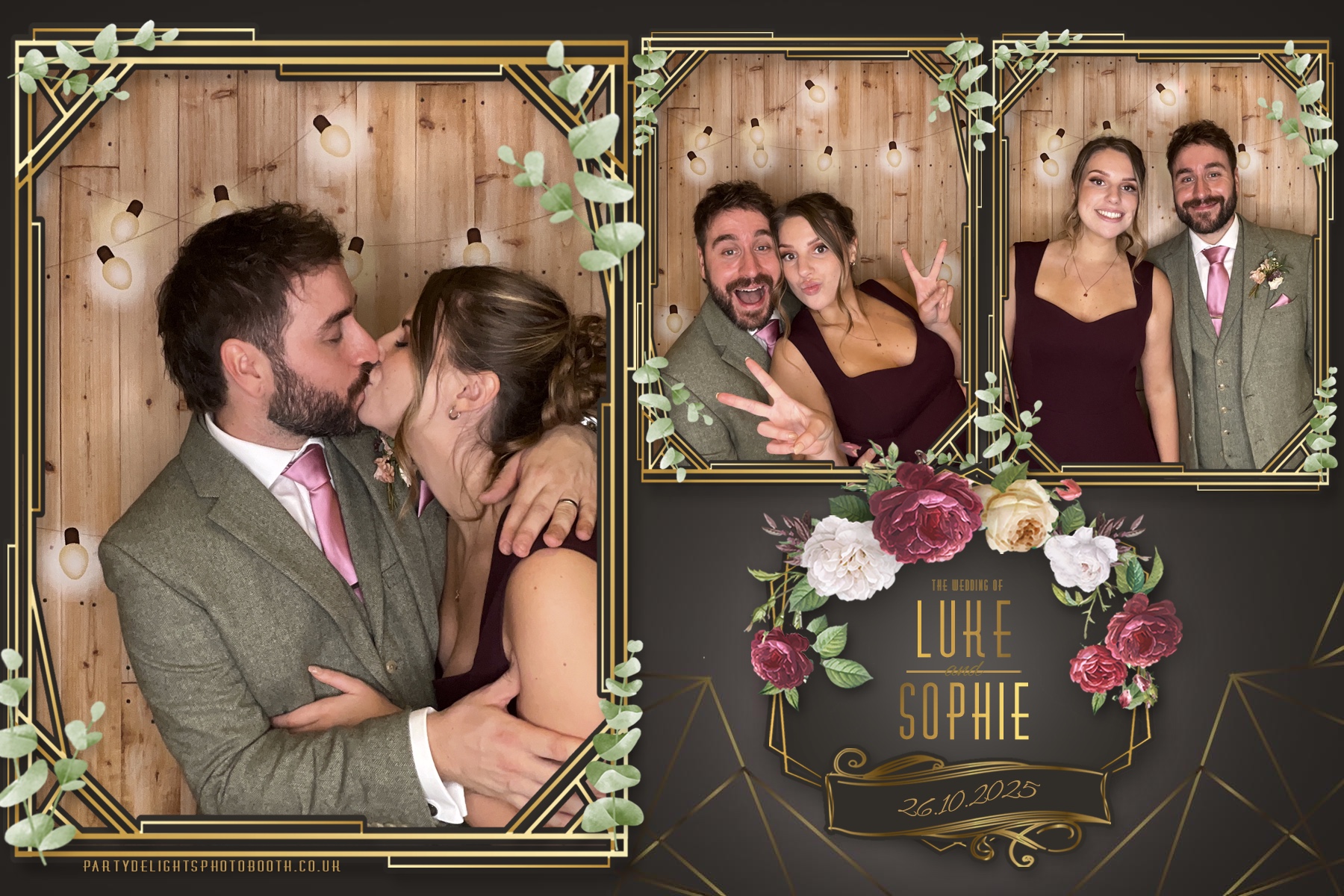 Sophie and Luke’s Wedding | View more photos from the event at gallery.partydelightsphotobooth.co.uk/u/PartyDelightsPhotoBooth/Sophie-and-Luke’s-Wedding