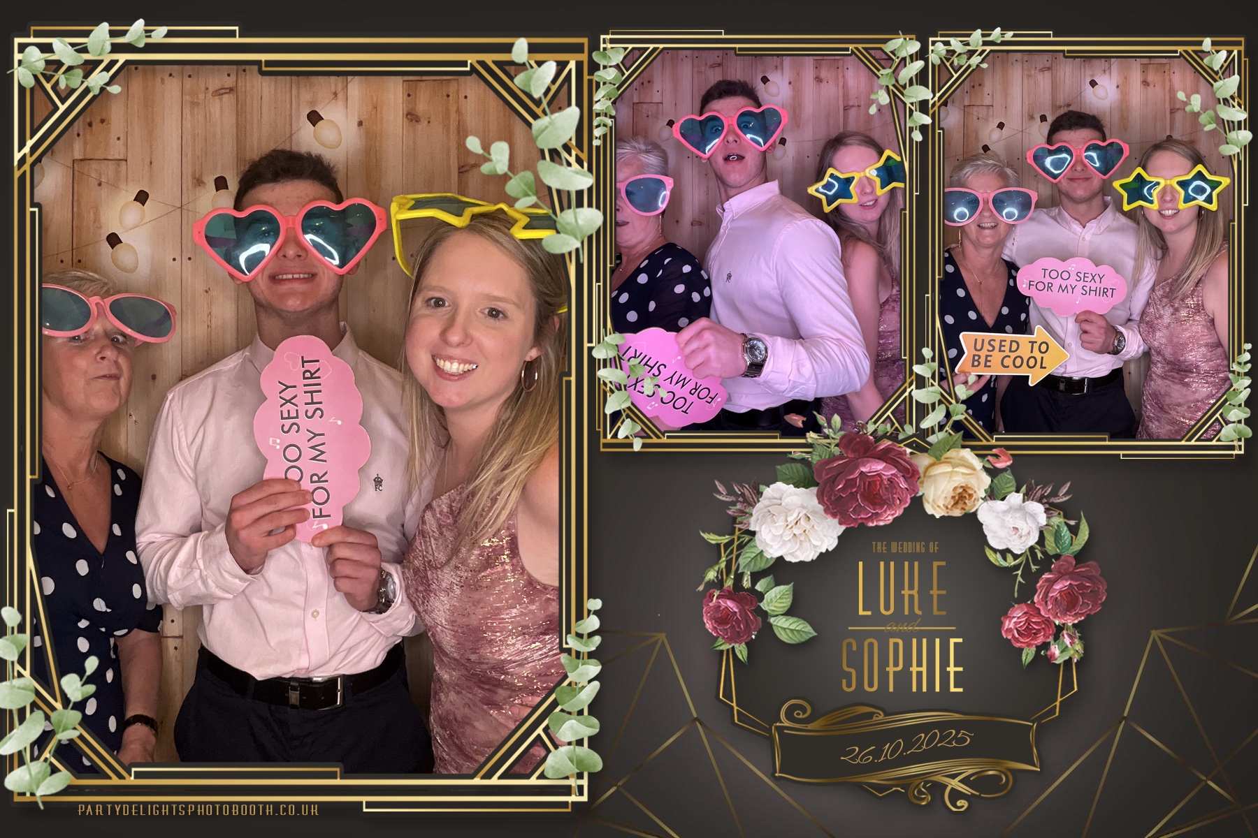 Sophie and Luke’s Wedding | View more photos from the event at gallery.partydelightsphotobooth.co.uk/u/PartyDelightsPhotoBooth/Sophie-and-Luke’s-Wedding