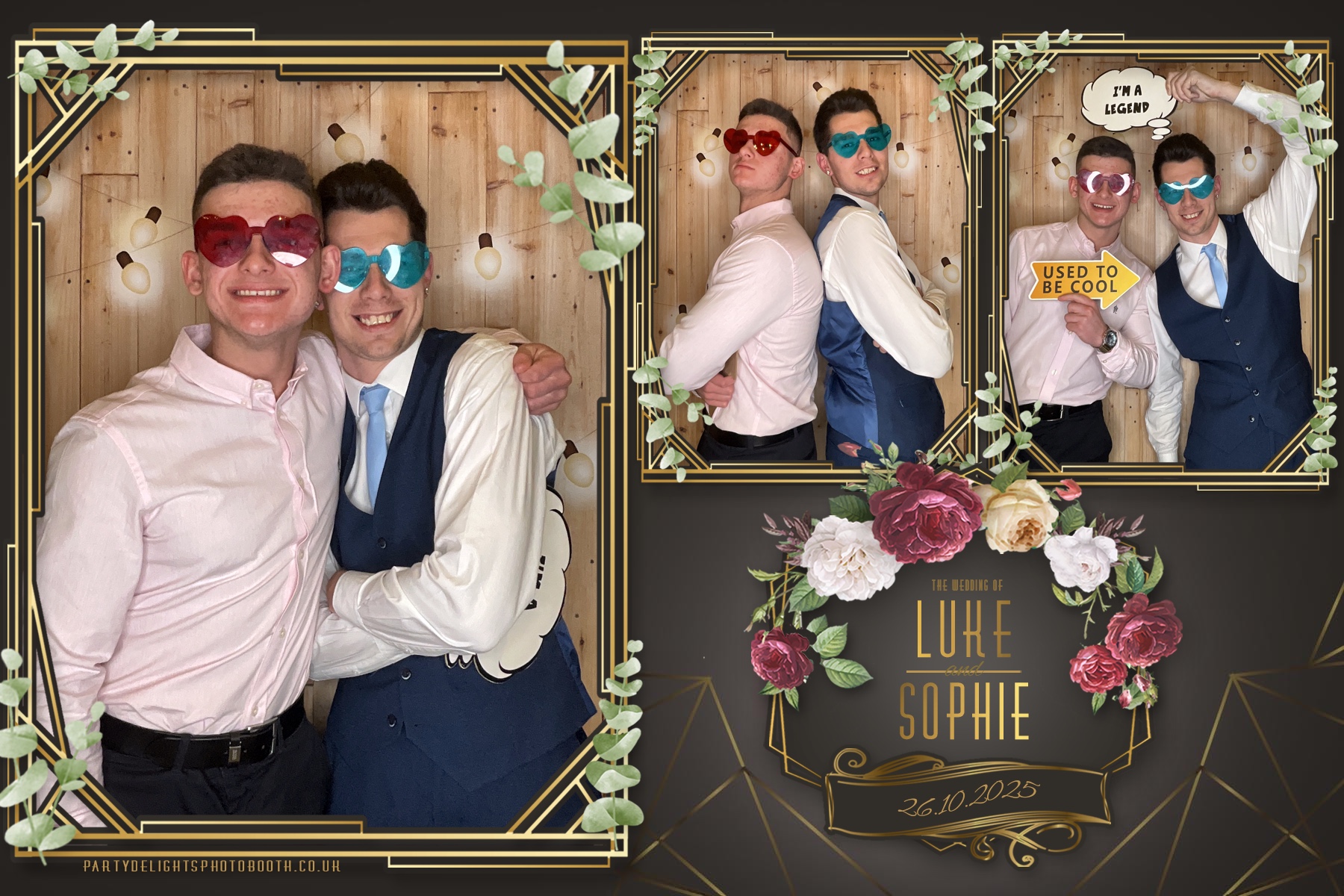Sophie and Luke’s Wedding | View more photos from the event at gallery.partydelightsphotobooth.co.uk/u/PartyDelightsPhotoBooth/Sophie-and-Luke’s-Wedding