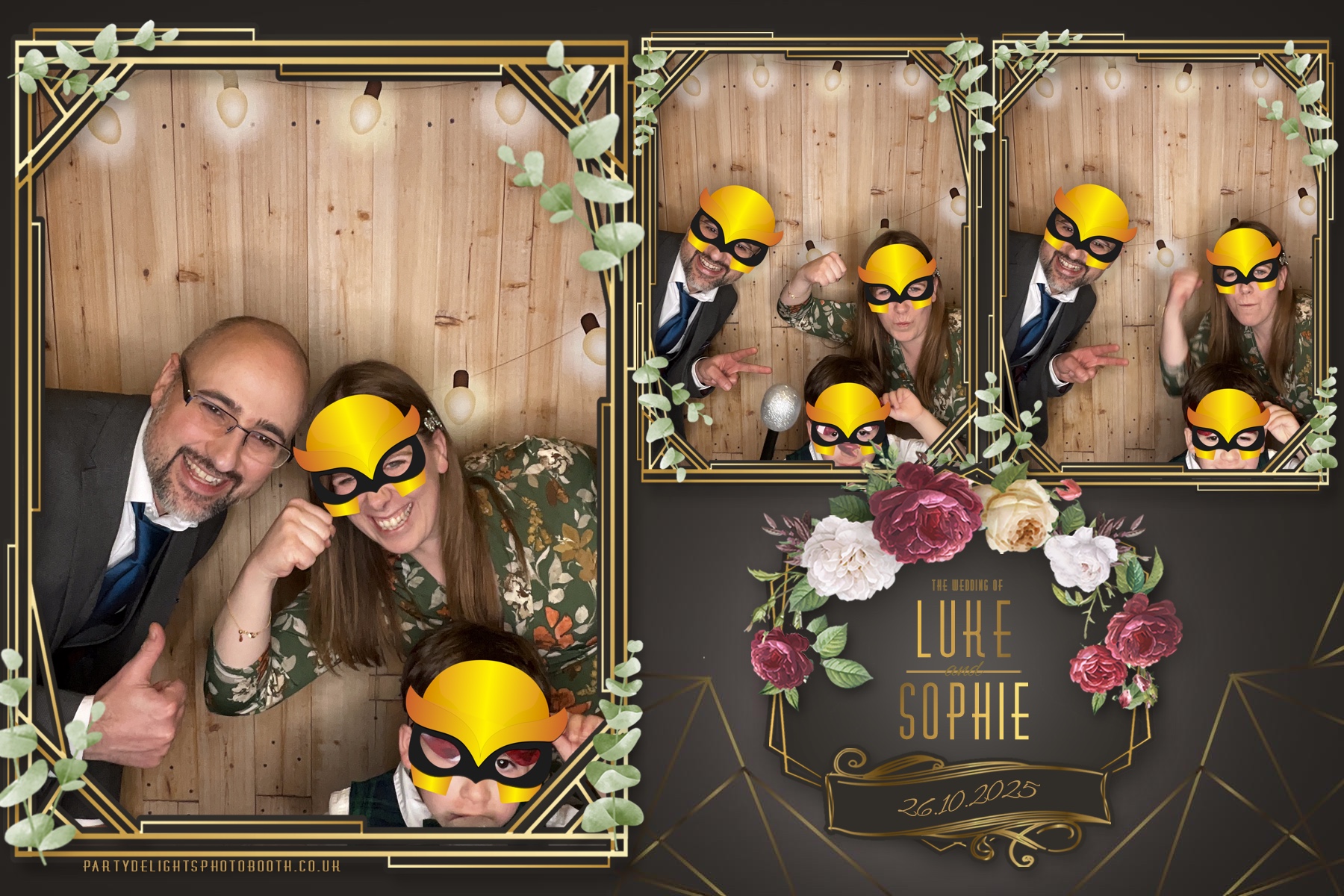 Sophie and Luke’s Wedding | View more photos from the event at gallery.partydelightsphotobooth.co.uk/u/PartyDelightsPhotoBooth/Sophie-and-Luke’s-Wedding