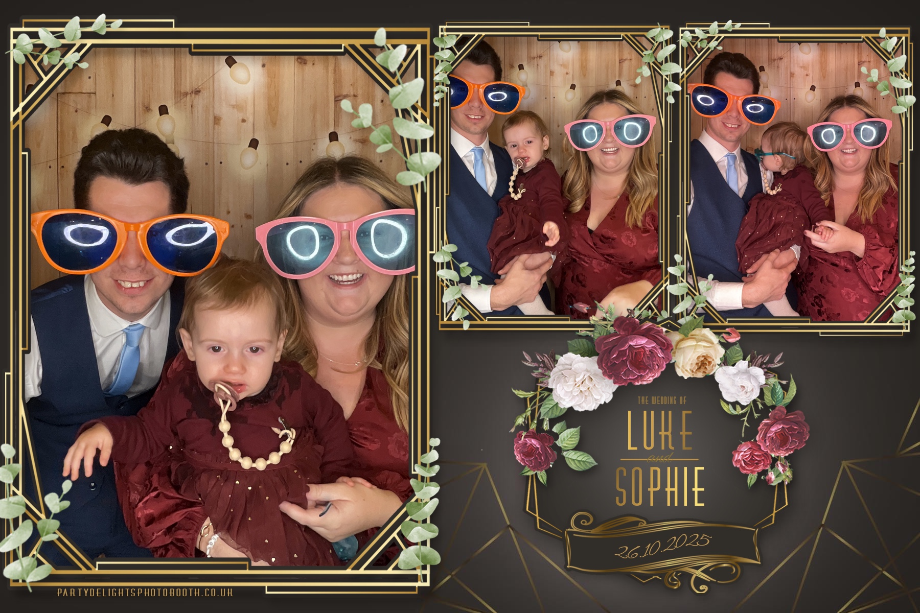 Sophie and Luke’s Wedding | View more photos from the event at gallery.partydelightsphotobooth.co.uk/u/PartyDelightsPhotoBooth/Sophie-and-Luke’s-Wedding