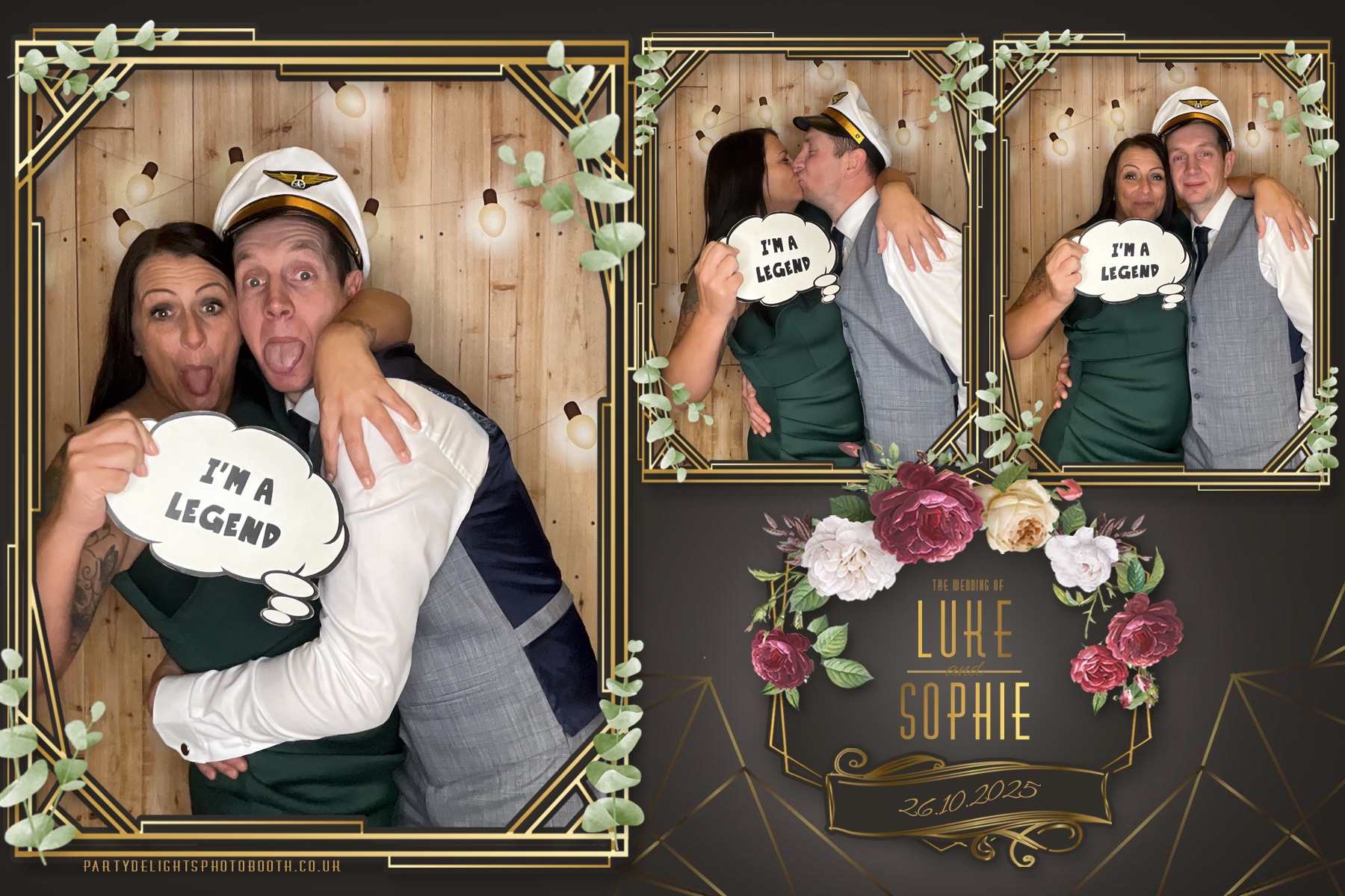 Sophie and Luke’s Wedding | View more photos from the event at gallery.partydelightsphotobooth.co.uk/u/PartyDelightsPhotoBooth/Sophie-and-Luke’s-Wedding